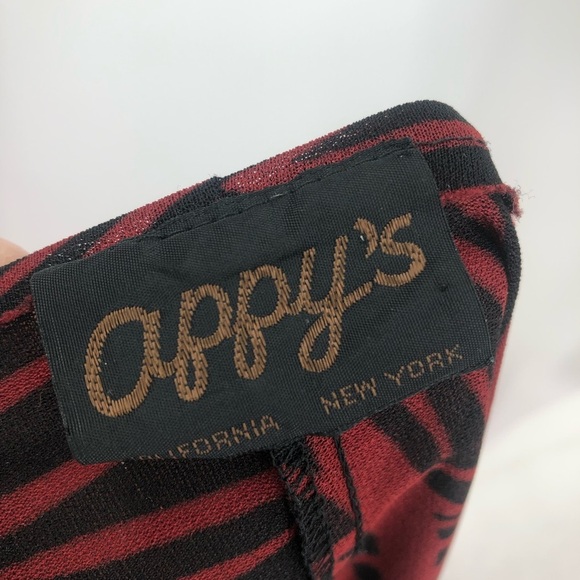 Vintage 70’s lingerie red black snap sheer teddy sexy small - Picture 5 of 7